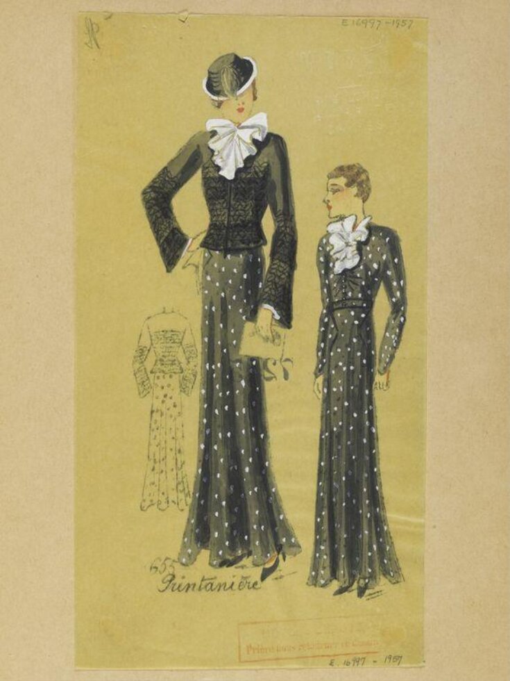 Hiver 1934-35, Été, 1935, Costumes et Manteaux top image