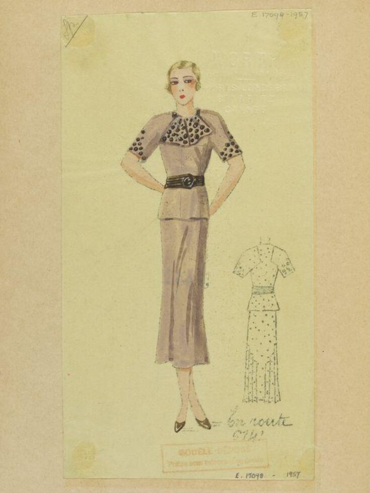 Hiver 1934-35, Été, 1935, Robes d'Après-midi et Tea Gowns top image