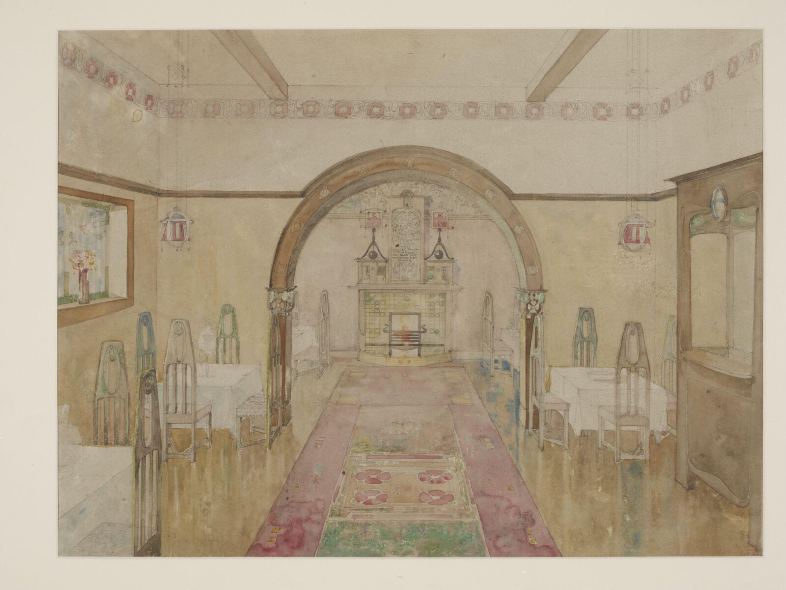 Drawing, John Ednie, c.1901