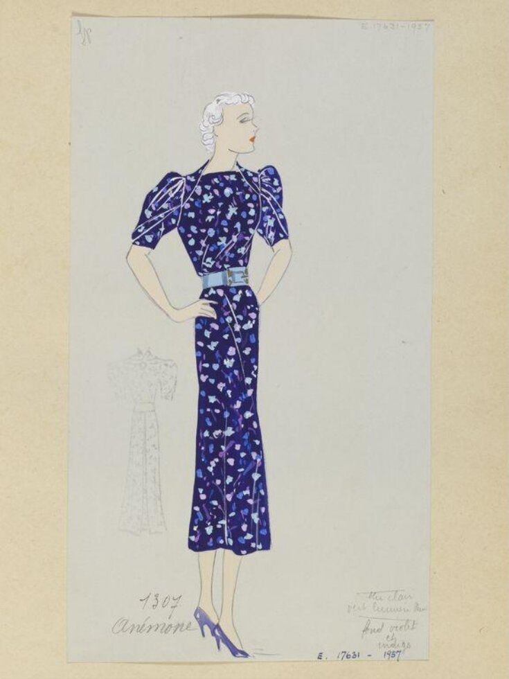 Hiver 1936-37, Été, 1937, Robes d'Après-midi et Tea Gowns | V&A Explore ...