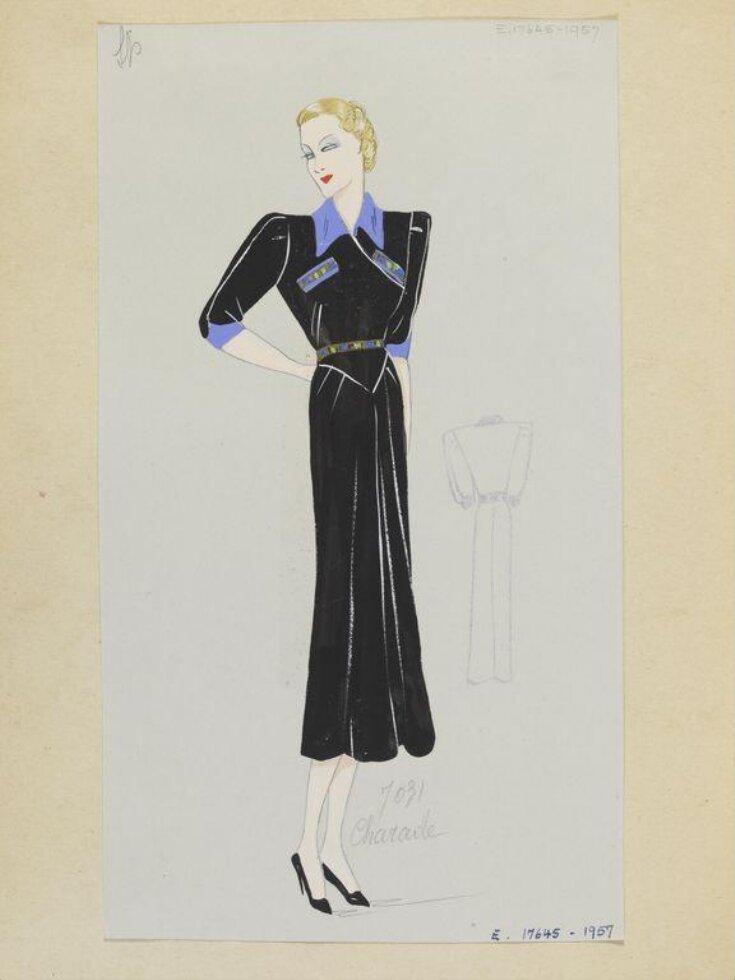 Hiver 1936-37, Été, 1937, Robes d'Après-midi et Tea Gowns | V&A Explore ...