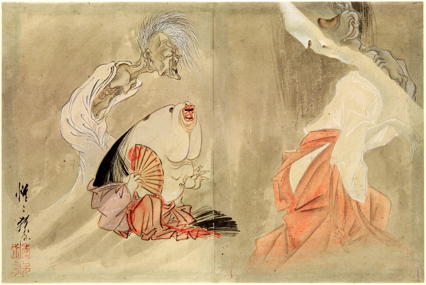 Kawanabe Kyosai, Goblins