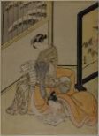 'Lovers reading a letter'  thumbnail 2