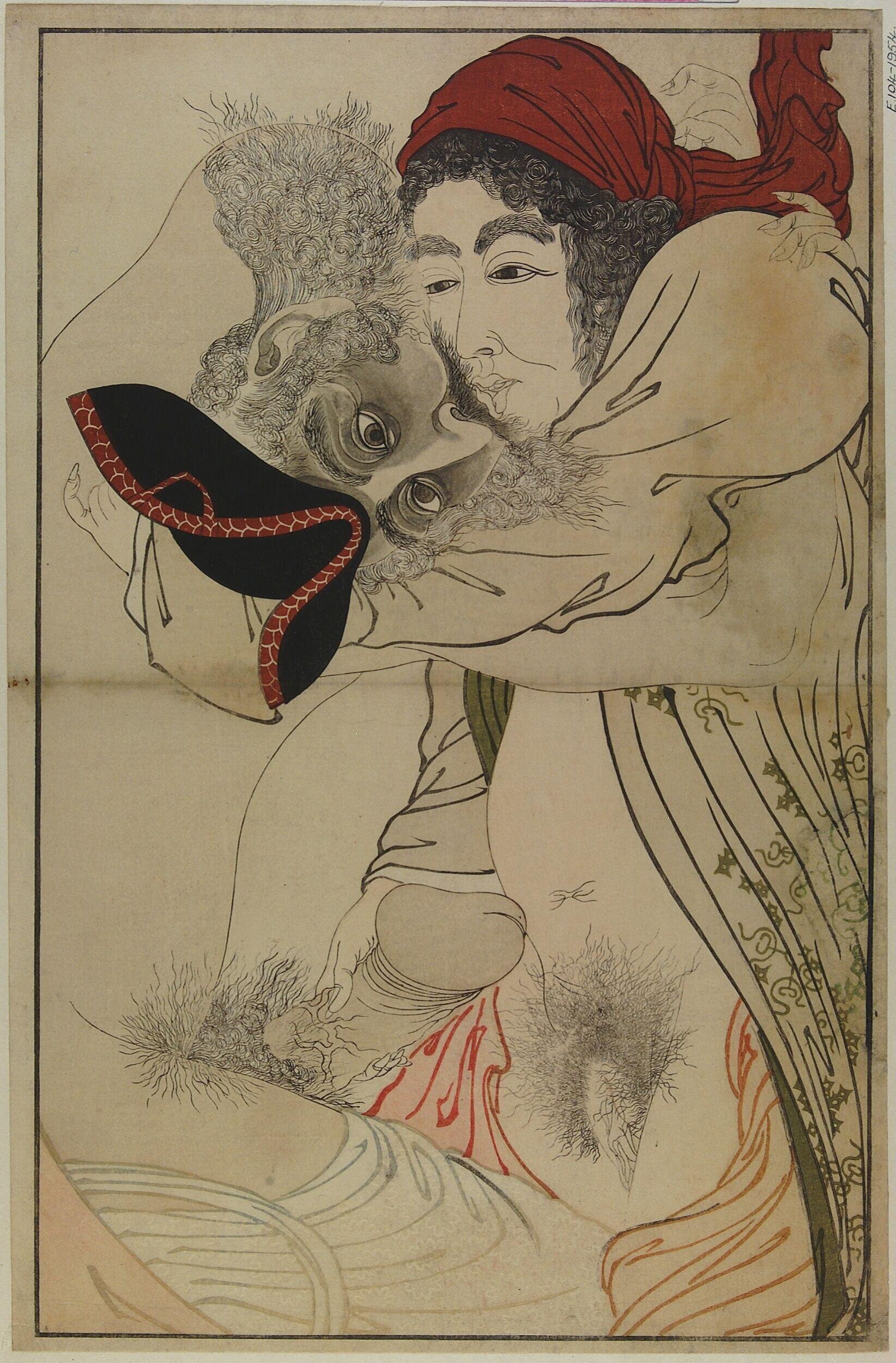Poem of the Pillow (Utamakura) by Kitagawa Utamaro
