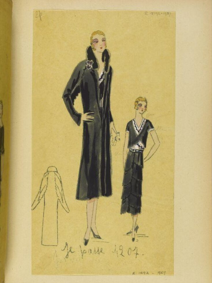 Hiver 1930-31, Costumes et Manteaux | V&A Explore The Collections