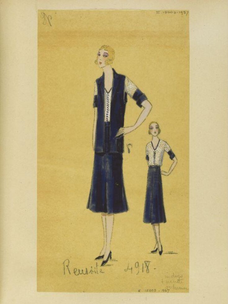 Été 1930, Robes d'Après-midi et Tea Gowns top image