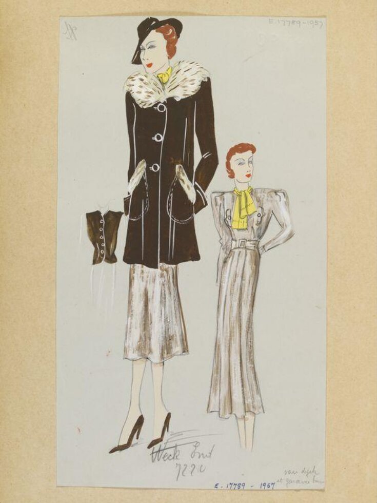 Hiver 1937-38, Été, 1938, Costumes et Manteaux | V&A Explore The ...