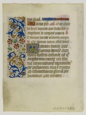 A Masterpiece Reconstructed: The Hours of Louis XII