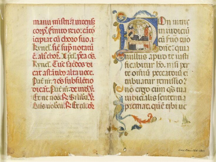 Bifolium from a Missal top image