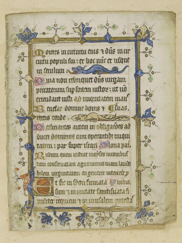 Manuscript Cutting | V&A Explore The Collections