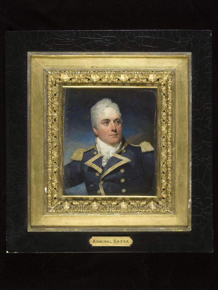 Miniature portrait of Captain Alexander Skene top image