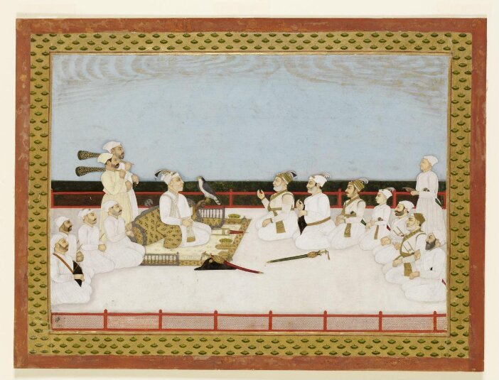 Alivardi Khan and Siraj ud-Daula | Historyfinder.in | Image from Collections.vam.ac.uk