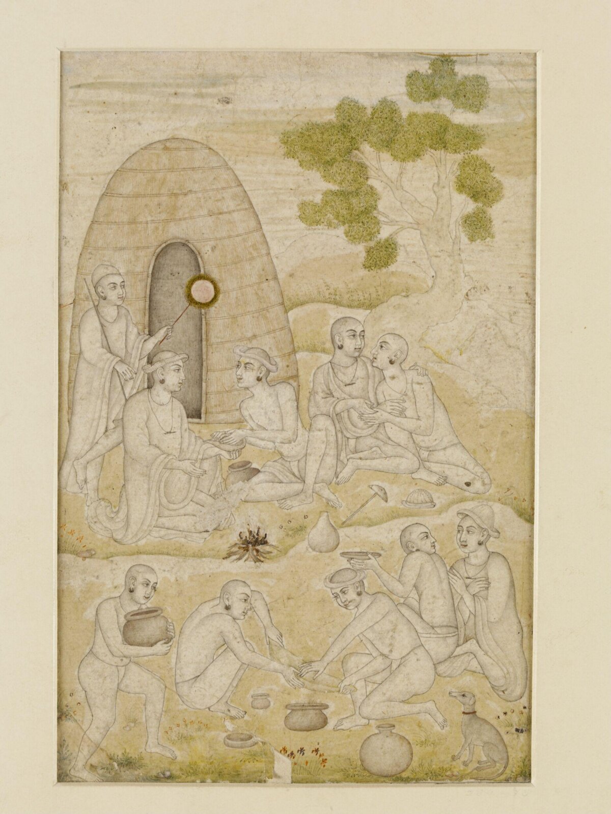 drawing, Masud, first half 18th century