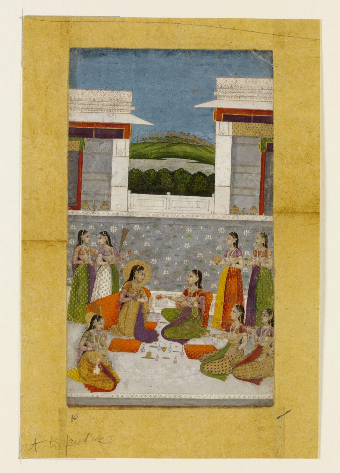 Painting, first half 18th century