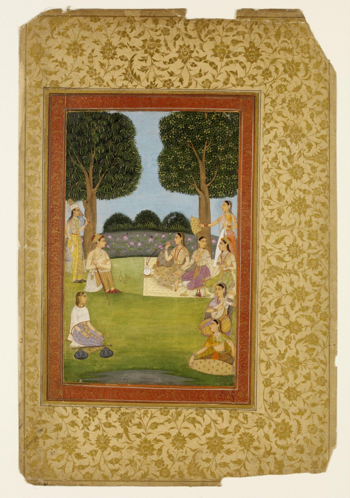 Painting, first half 18th century