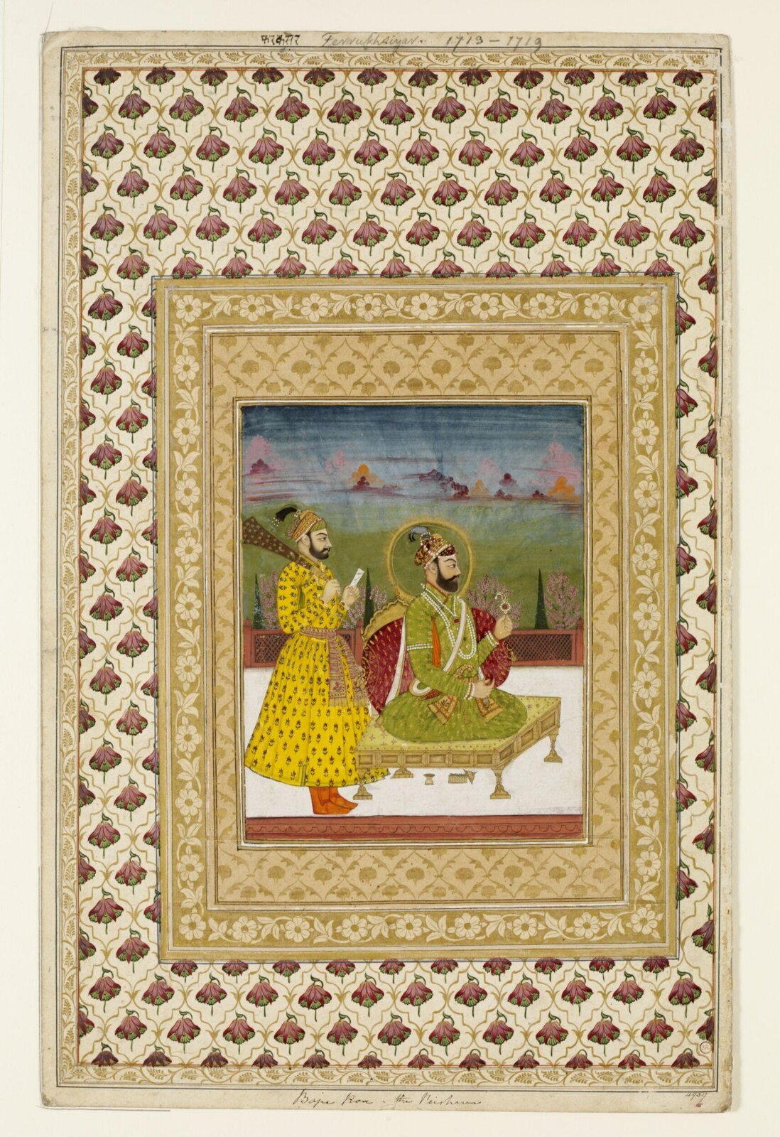 Emperor Farrukhsiyar, early 18th century