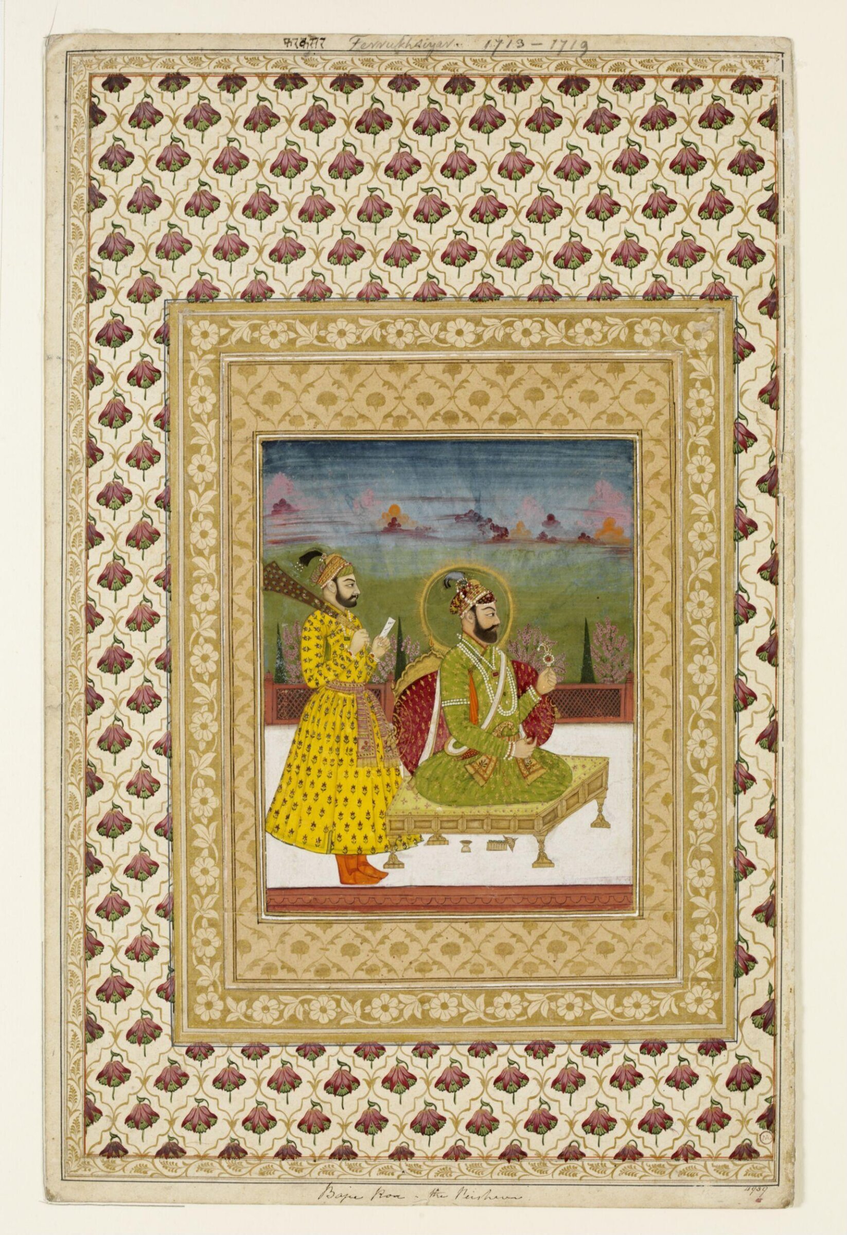 Emperor Farrukhsiyar, early 18th century