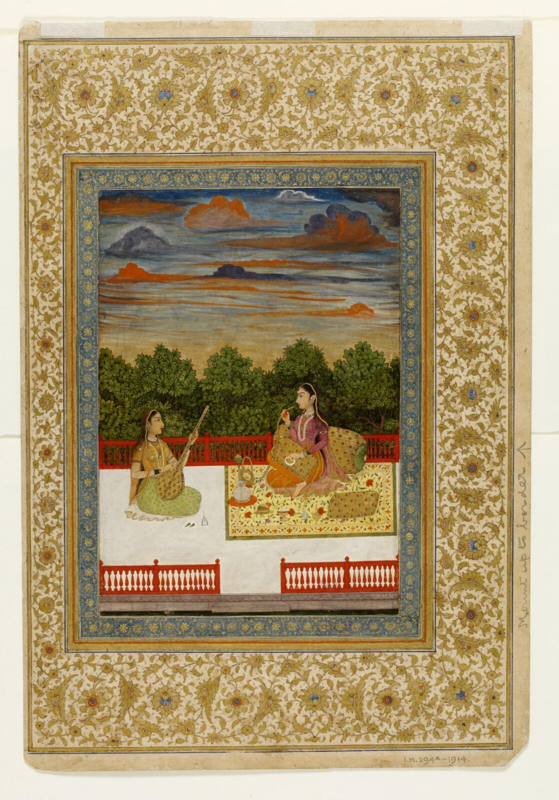 Painting, first half 18th century