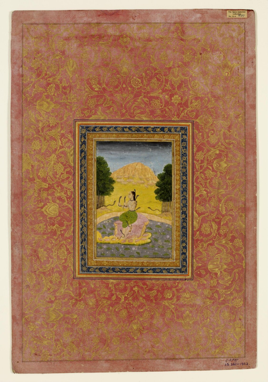 Asavari ragini, ca. 1760