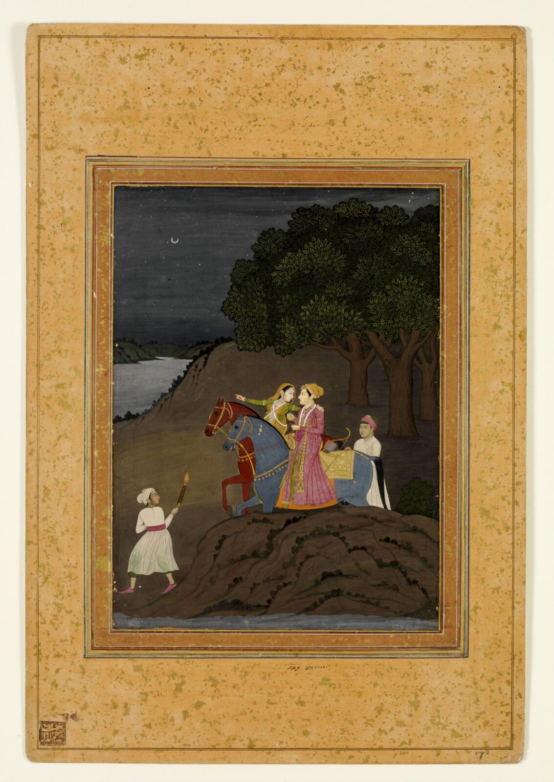 Baz Bahadur and Rupmati, Faqirullah, ca. 1770