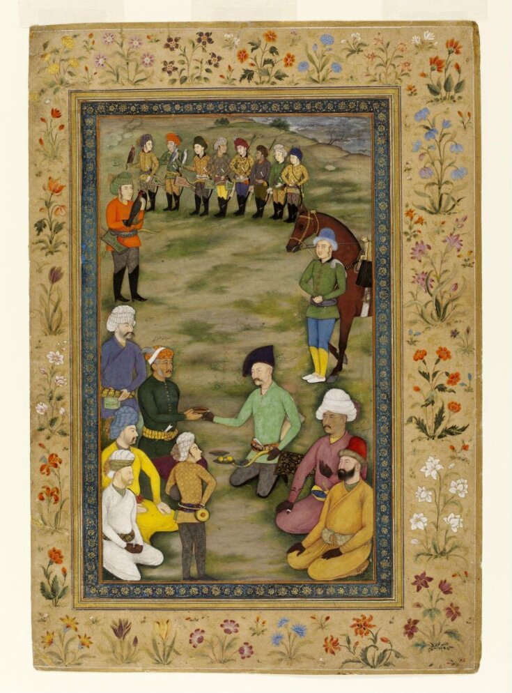 Shah Abbas and Khan Alam top image