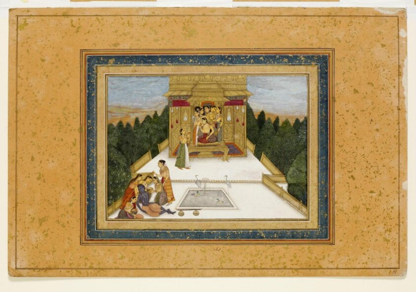 Painting (ca. 1750 - ca. 1770) by Nihâl Chand