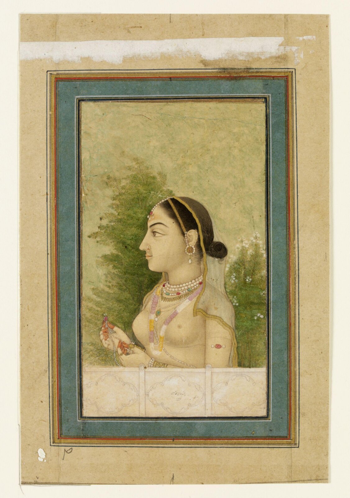 Painting, Muhammad Husseyn, 1774-5