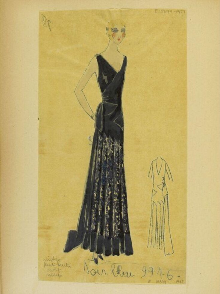 Hiver 1930-31, Robes de Soir | V&A Explore The Collections