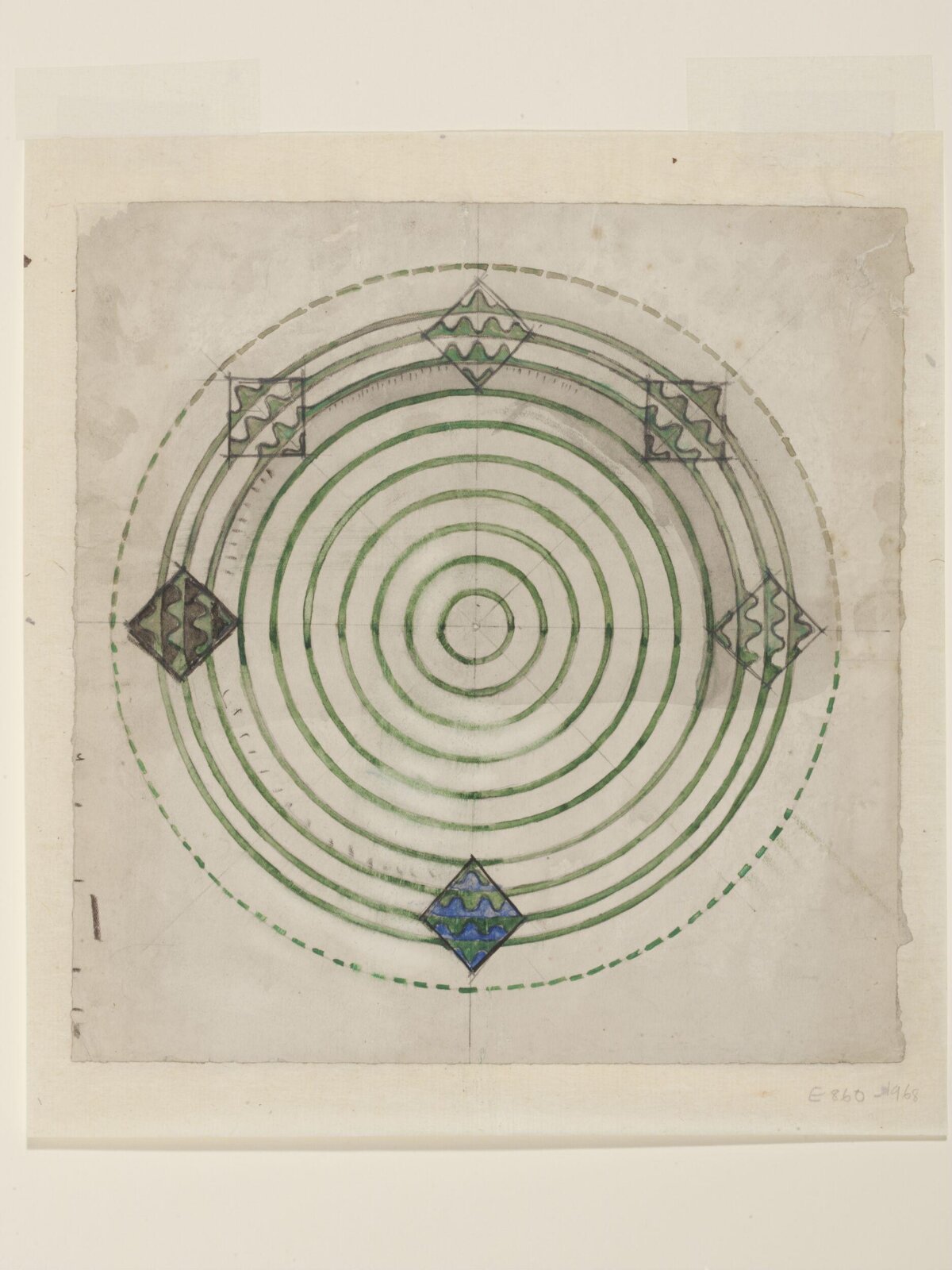 Drawing, Charles Rennie Mackintosh