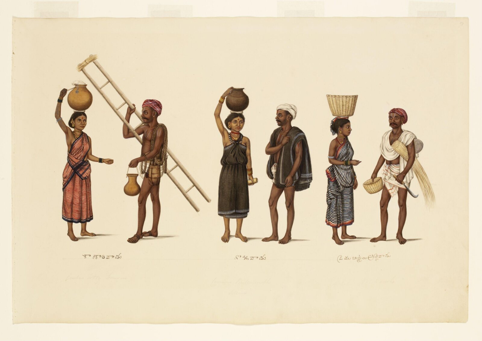 Three couples, ca. 1830