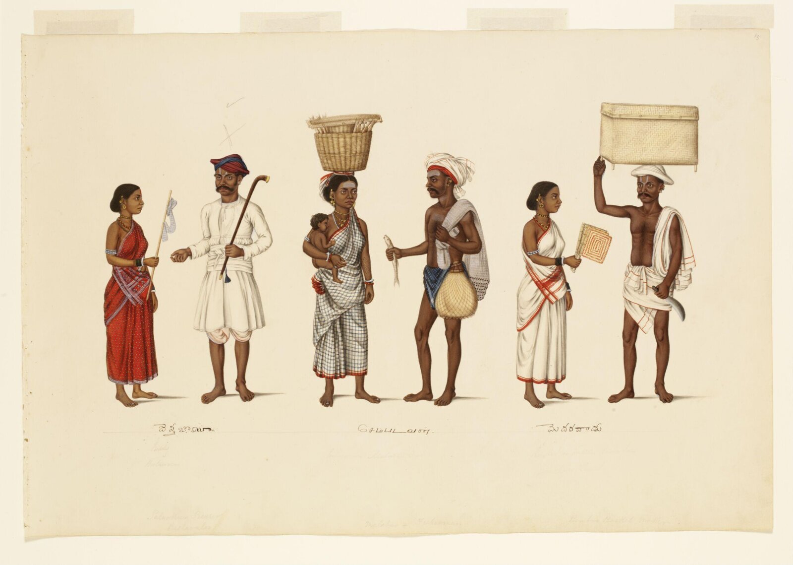 Three couples, ca. 1830