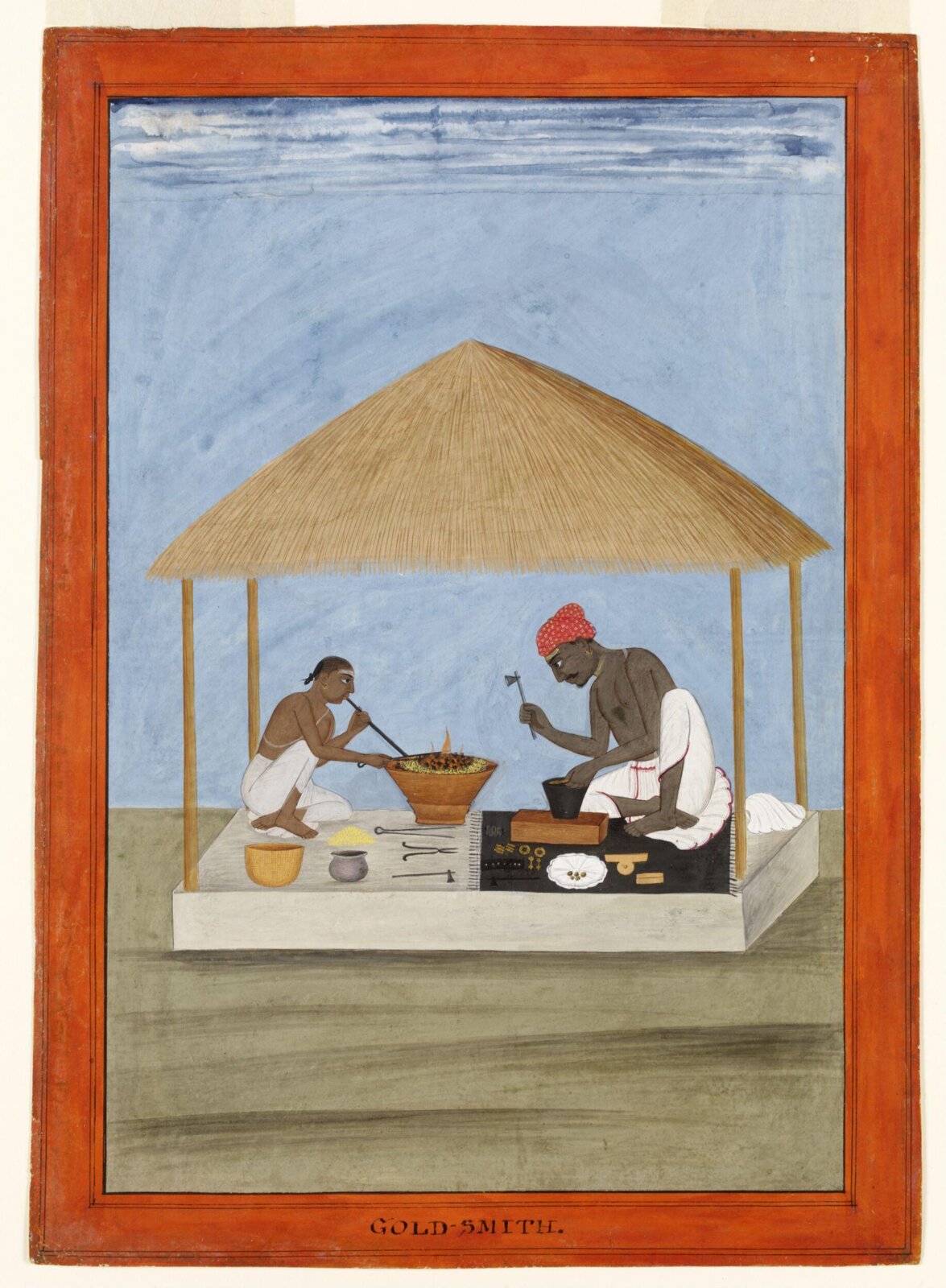 Two goldsmiths, ca. 1770