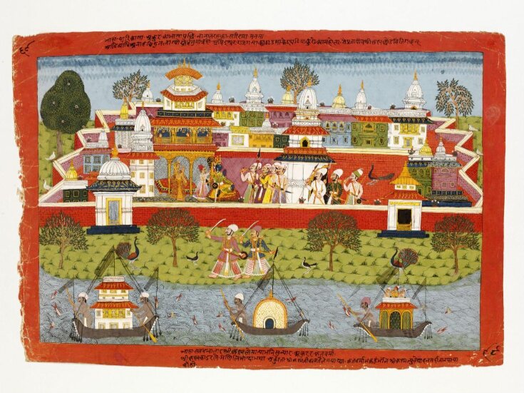 Krishna and Jambhavati top image