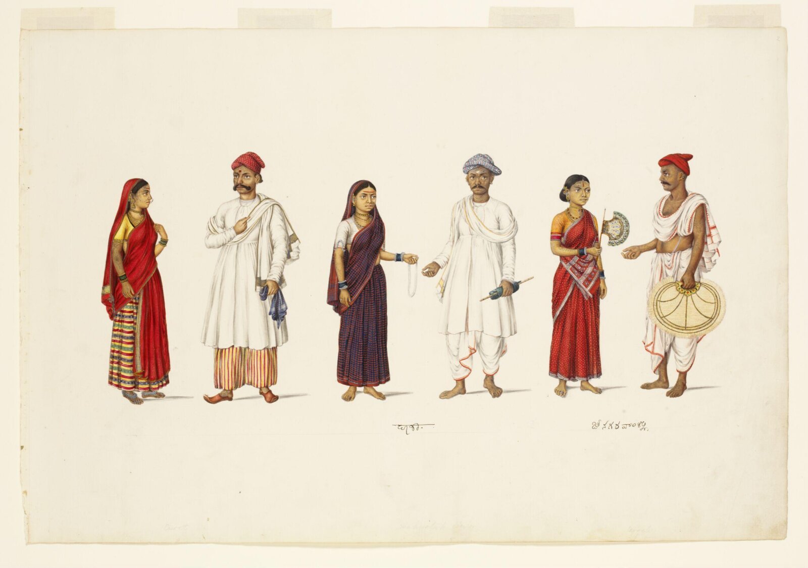 Three couples, ca. 1830