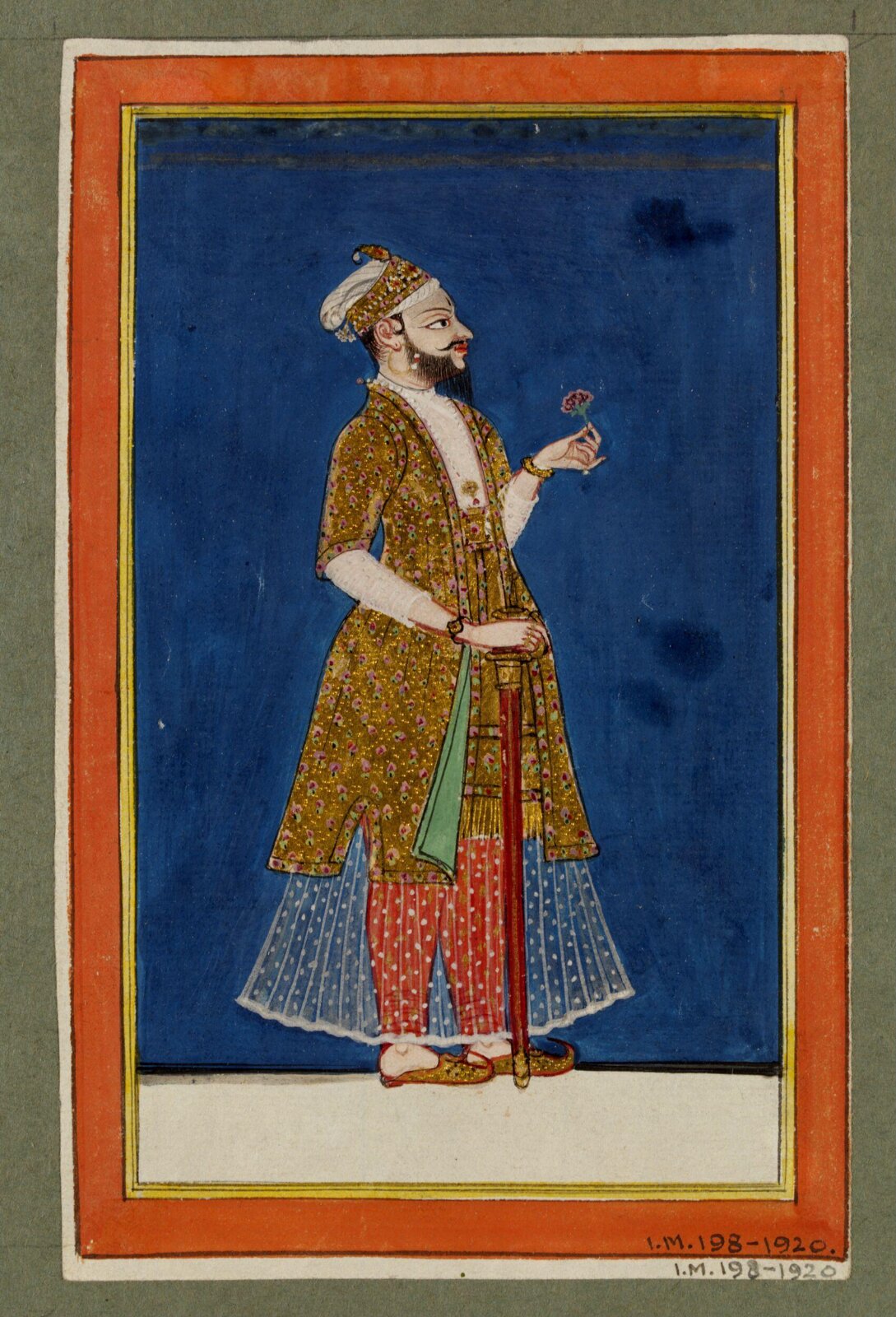 An unidentified ruler, ca. 1780 - ca. 1800