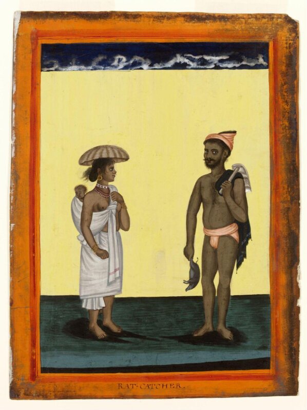 A rat-catcher and his wife