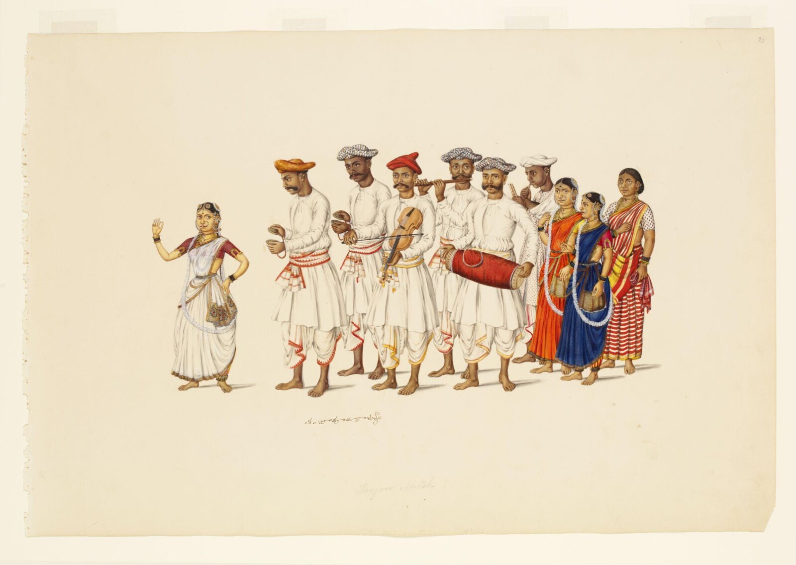 Nautch party, ca. 1830