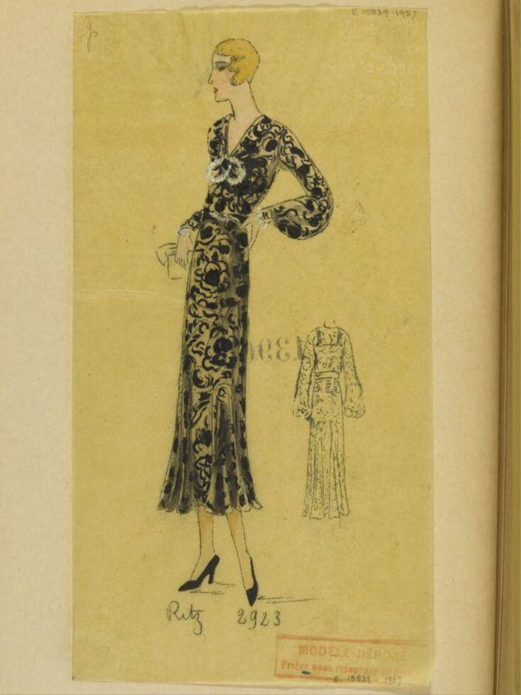 Hiver 1931-32, Robes d'Après-midi et Tea Gowns. top image