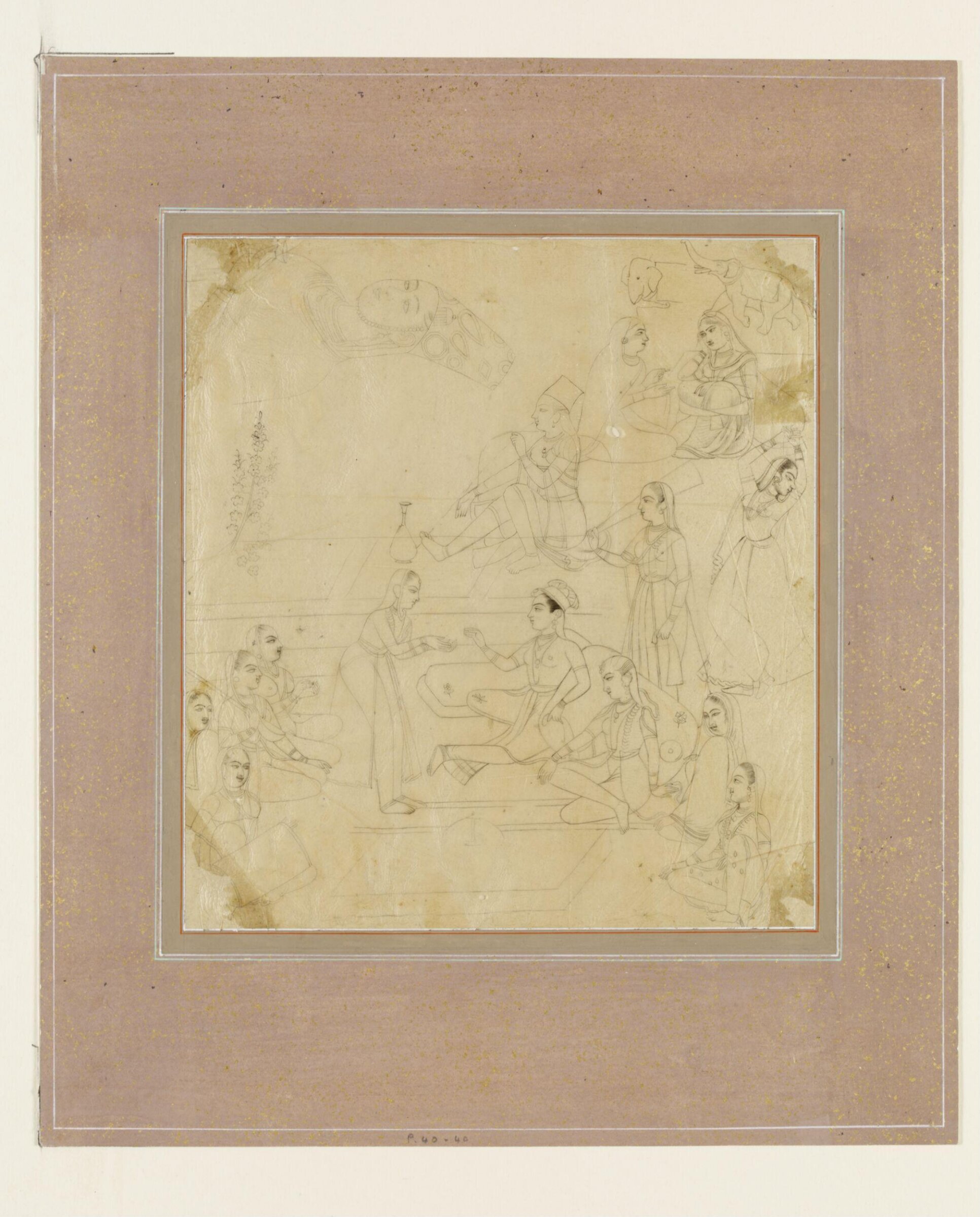 Drawing, late 18th century