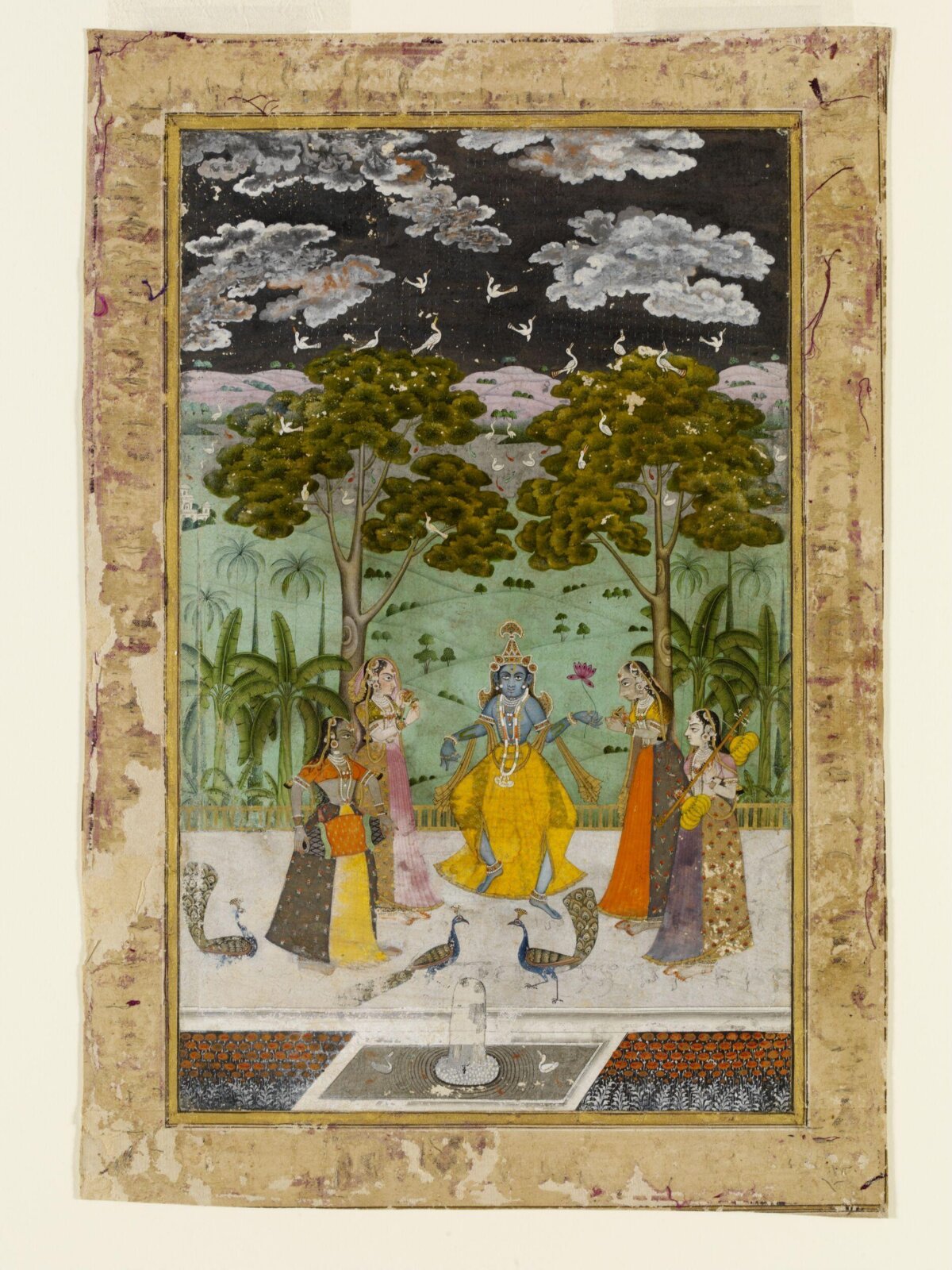 Megh Mallar Raga, mid 18th century