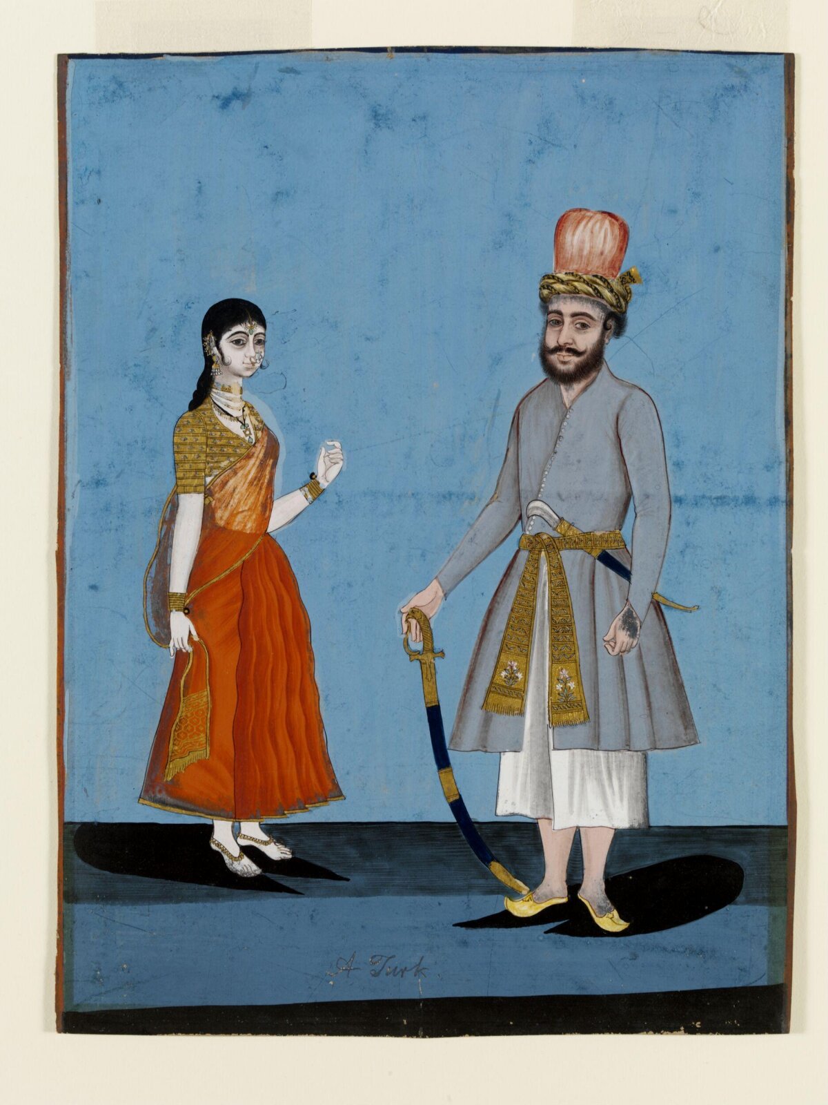 A Turkish couple, ca. 1780 - ca. 1790