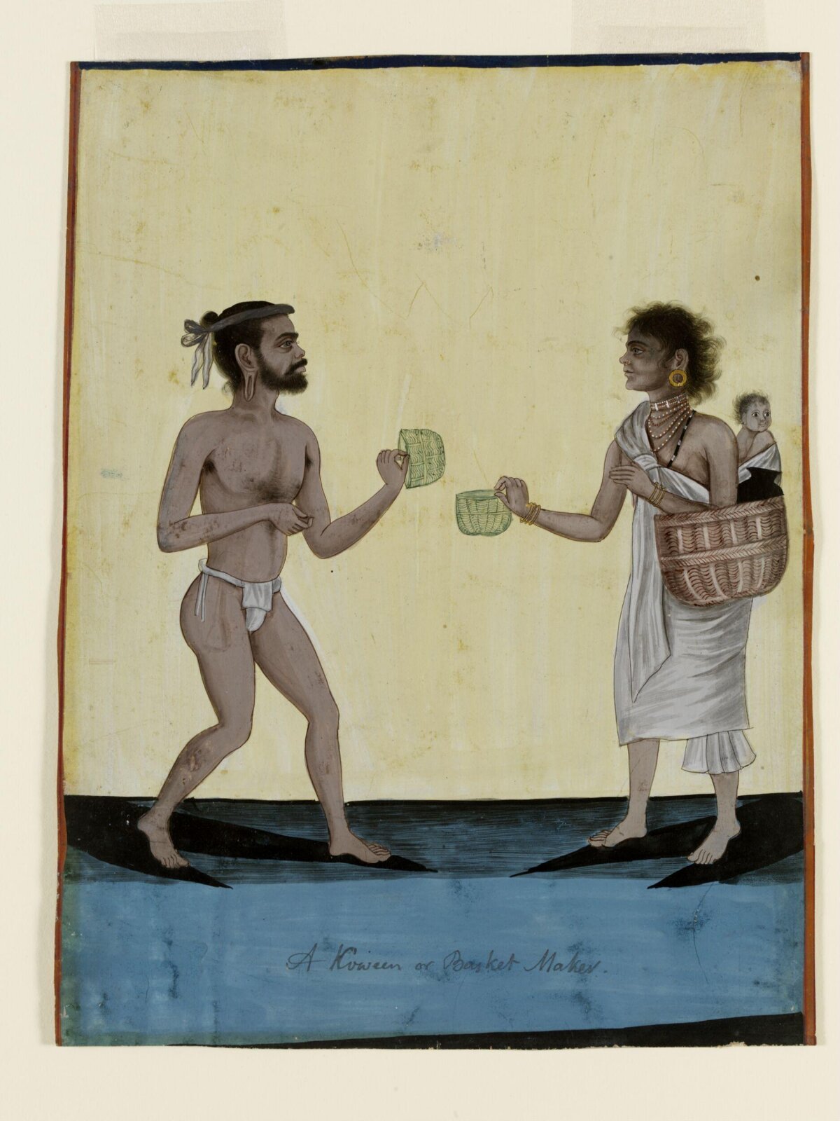 Basket-makers, ca. 1790