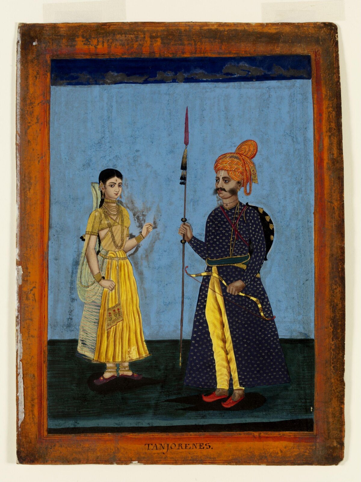 A Tanjore couple, ca. 1770