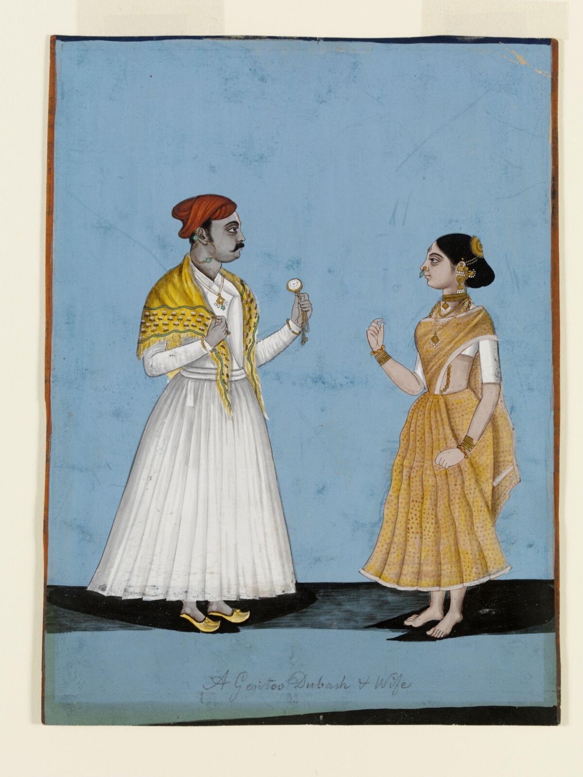 An interpreter and his wife, ca. 1780 - ca. 1790