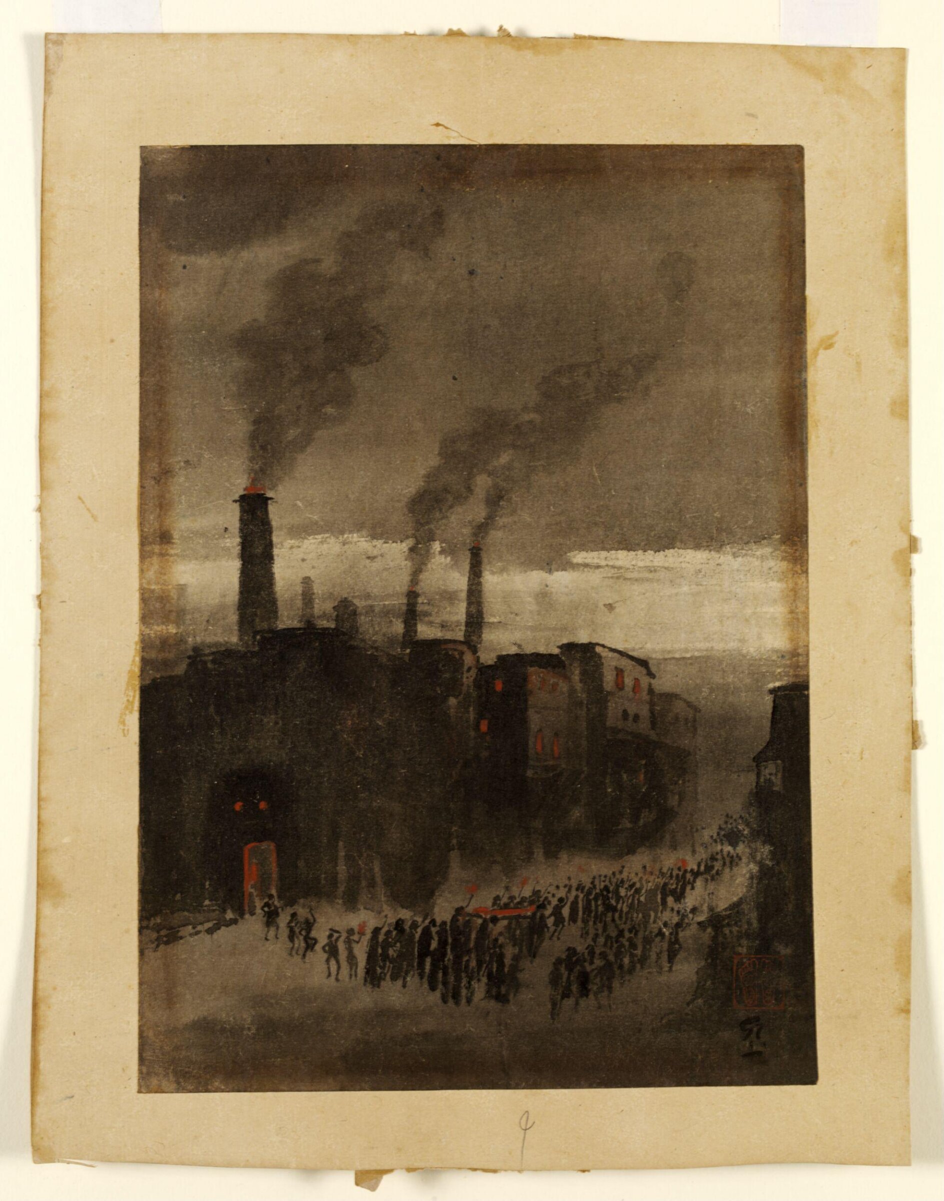 Painting, Gaganendranath Tagore, ca. 1915