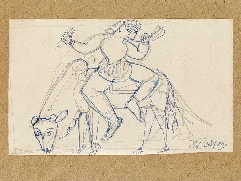 Drawing by Jamini, Roy
