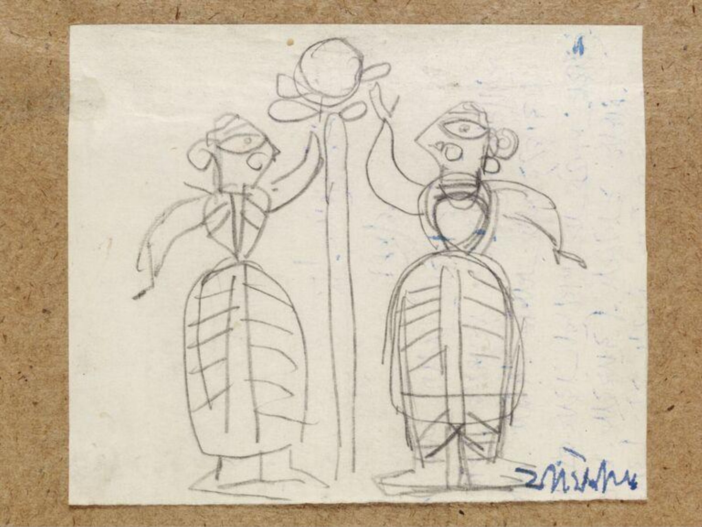 Drawing, Roy Jamini, ca. 1942
