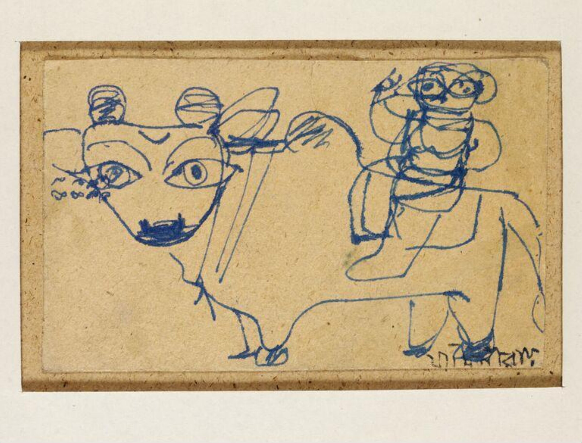 Drawing, Roy Jamini, ca. 1942