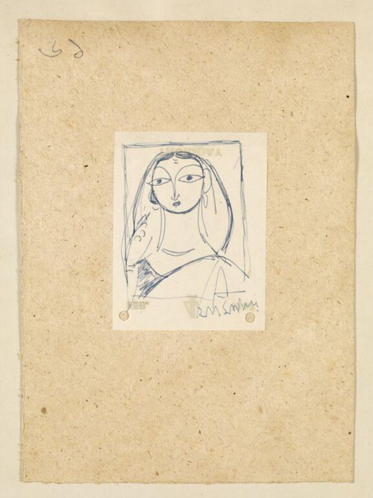Drawing, Jamini Roy, ca. 1943