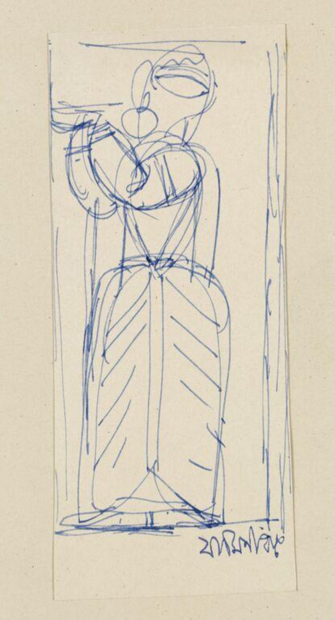 Drawing, Roy Jamini, ca. 1942